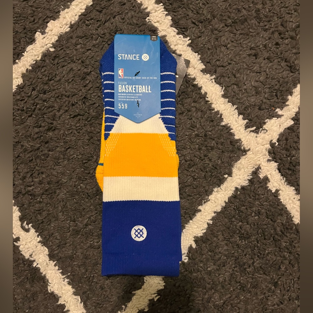 Golden State Warriors Stance NBA Socks